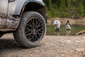 Bridgestone Dueler AT Ascent on SUV